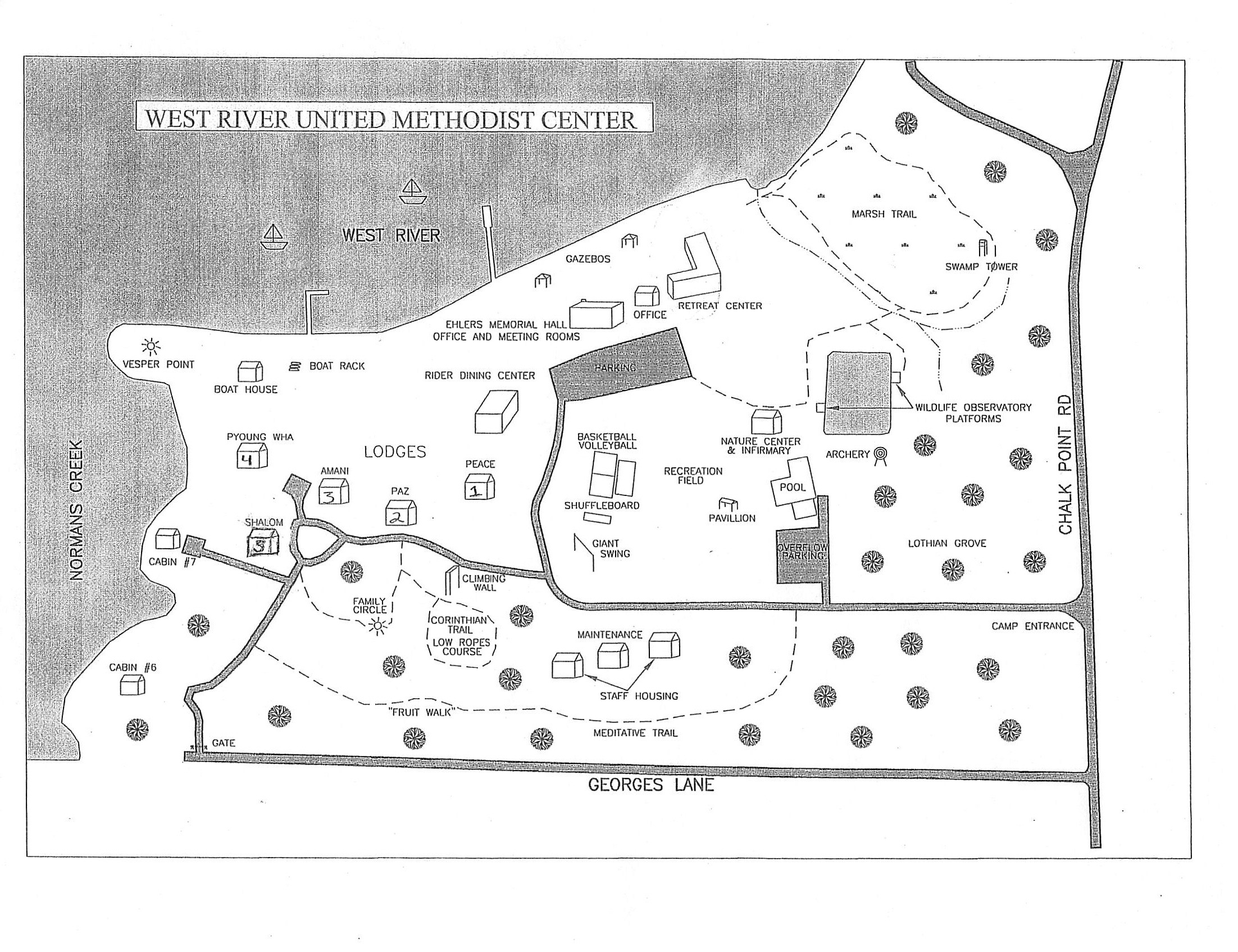 Map of Camp
